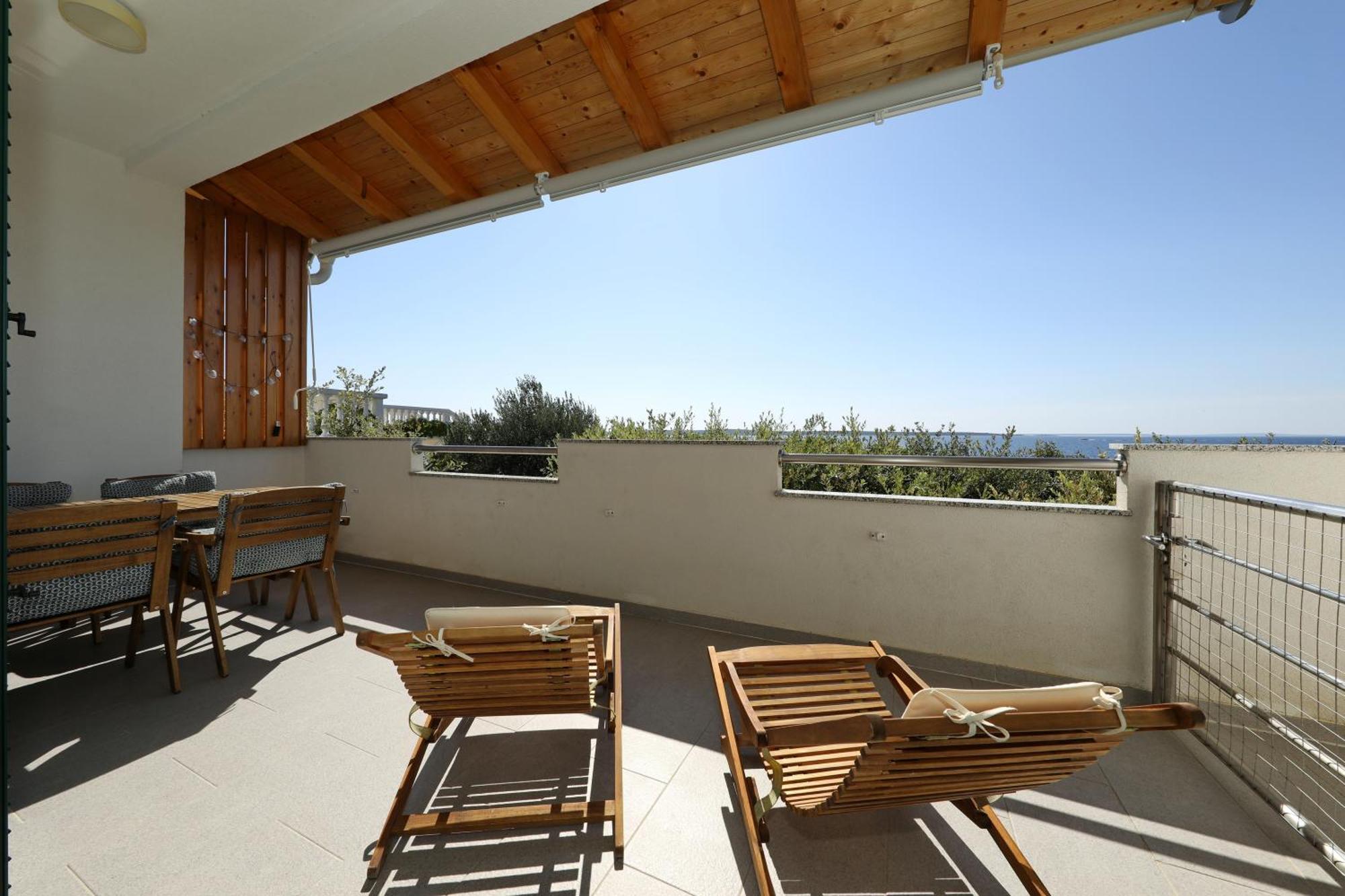 Horizonte Apartman Mandre Kültér fotó